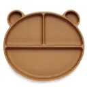 Kidnort Silicone Divided Plate Retter Brun