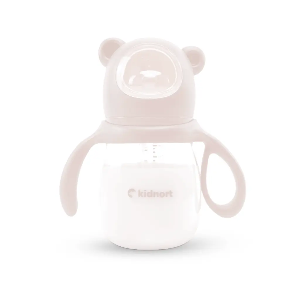 Kidnort Butelka do karmienia 240 ml Jordbaer Soft Blush