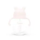 Kidnort Straw Bottle with Weighted Straw 240 ml Bringebaer Soft Blush