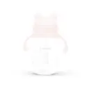 Kidnort Butelka ze słomką 300 ml z kulką grawitacyjną Bringebaer Soft Blush