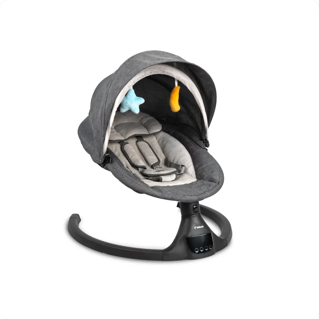 Kidnort Electric Baby Swing Svaie Midnight Grey