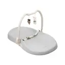 Kidnort Foam Baby Changing Mat with Toy Bar Beroring Frost Grey
