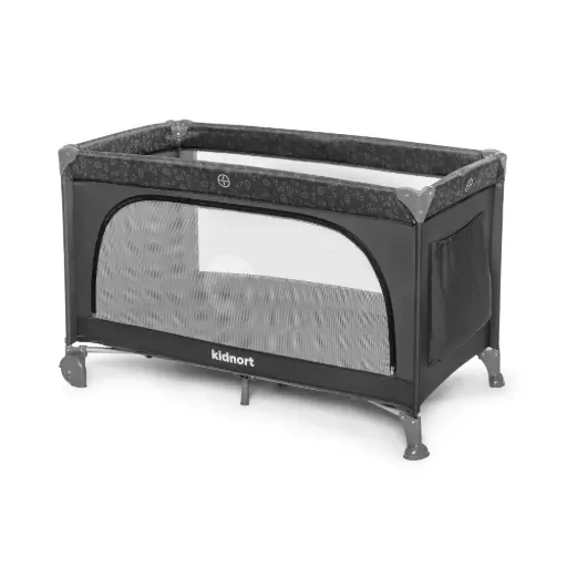 [KNLOZ000002] Kidnort Łóżeczko turystyczne Grotta Stone Grey
