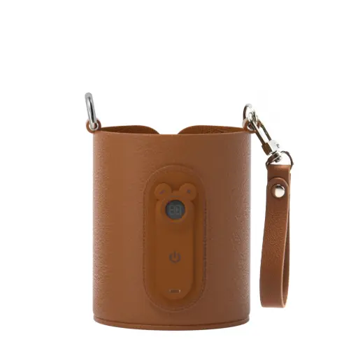 [KID000037] Kidnort Bottle Warmer Varm Teddy Brown