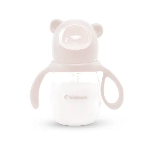 [KID000039] Kidnort Butelka do karmienia 240 ml Jordbaer Soft Blush