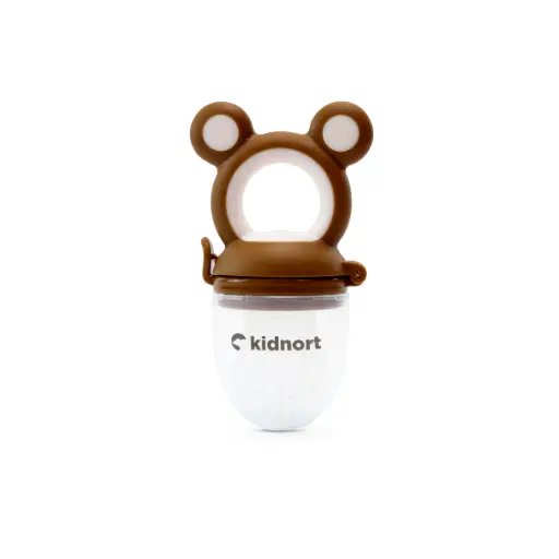 [KID000040] Kidnort Gryzak do podawania owoców Tannleke Teddy Brown