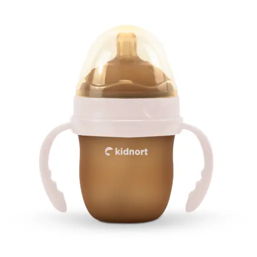 [KID000050] Kidnort Baby Bottle 150 ml Eple Soft Blush