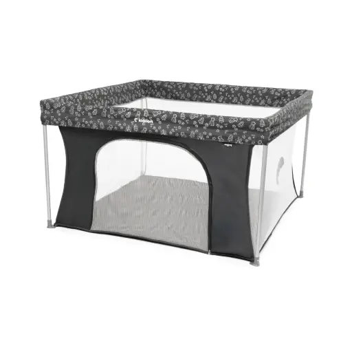 [KID000082] Kidnort Baby Playpen Snøen Graphic Fjord