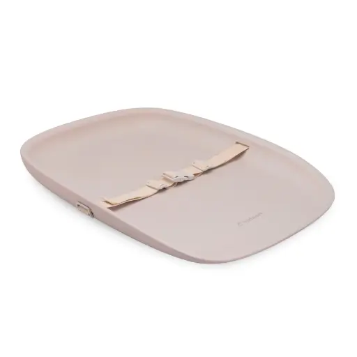 [KID000155] Kidnort Piankowy przewijak dla niemowlaka z pasem bezpieczeństwa Rengjore Nordic Blush